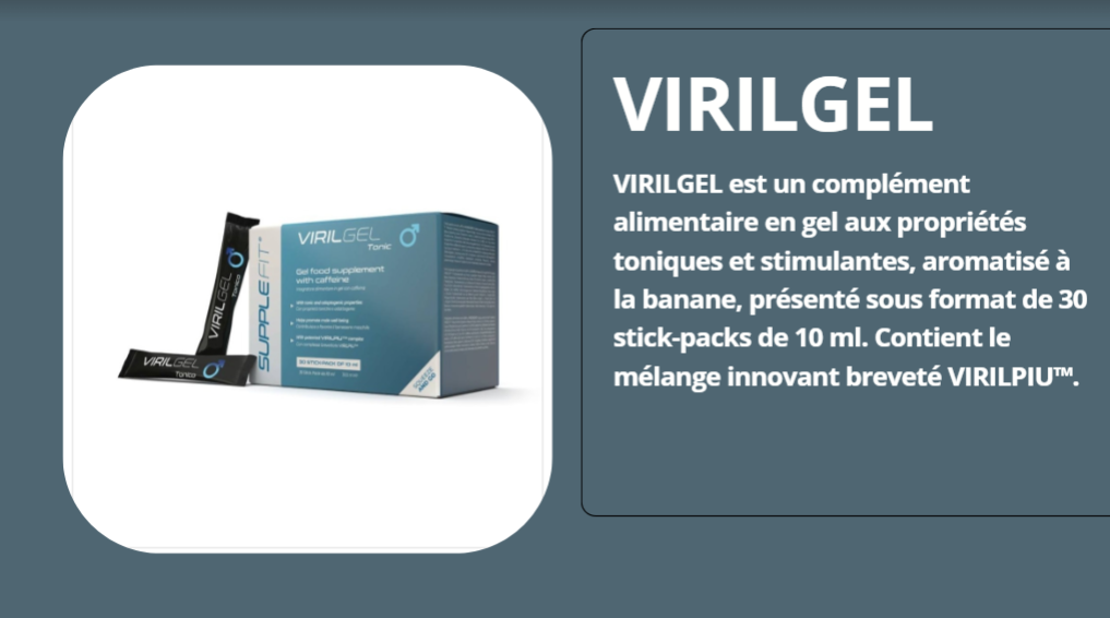 VIRILGEL: Potenz- und männlicher Energie-Booster
